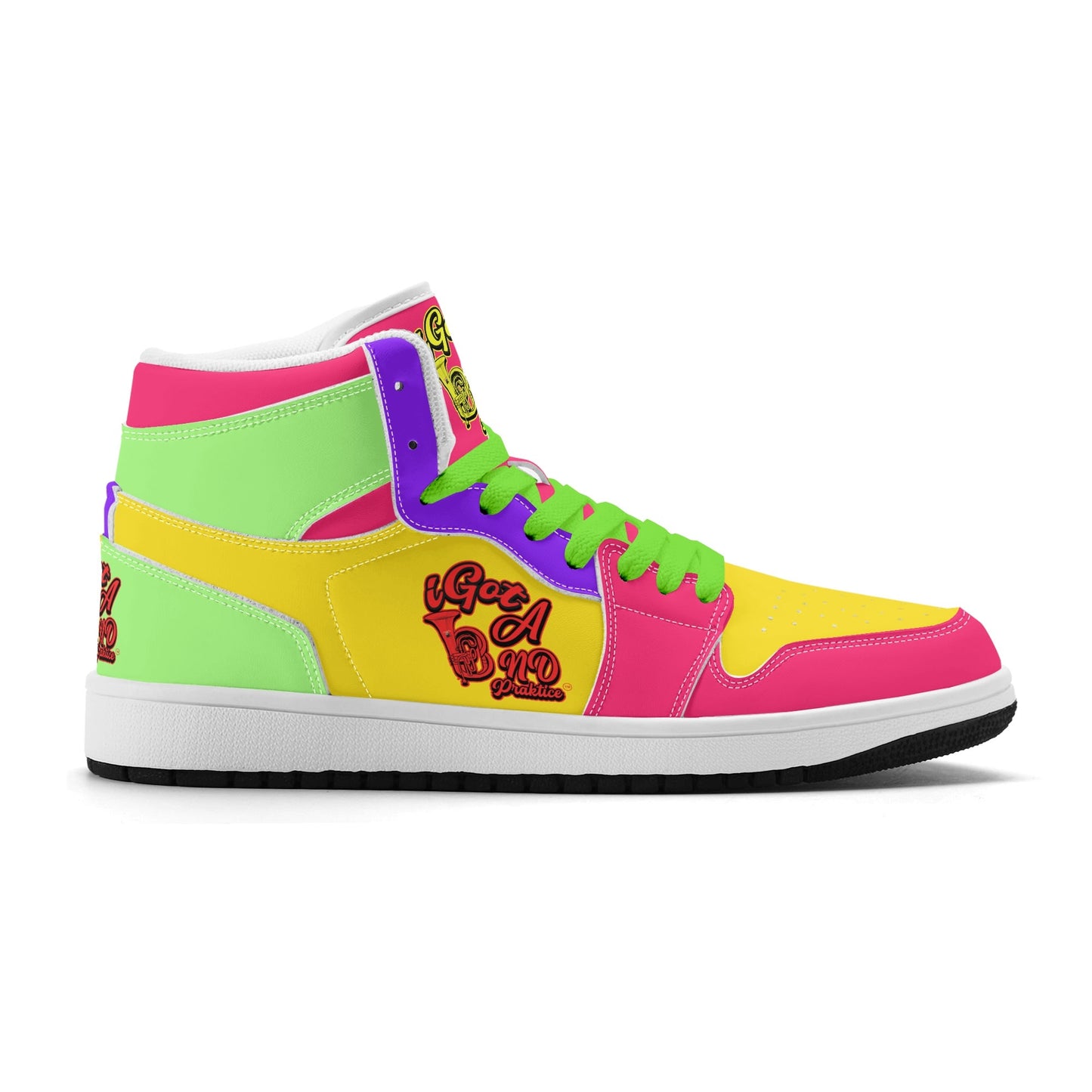 iGot Band Praktice Womens Premium PU Leather Sneakers-V2
