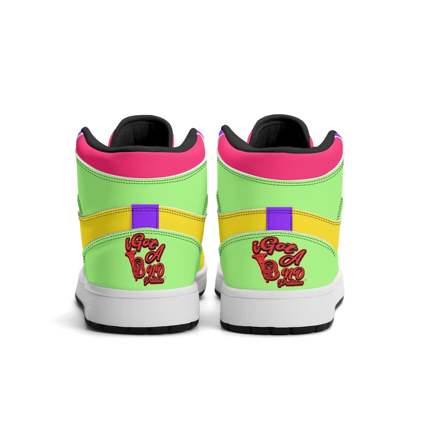 iGot Band Praktice Womens Premium PU Leather Sneakers-V2