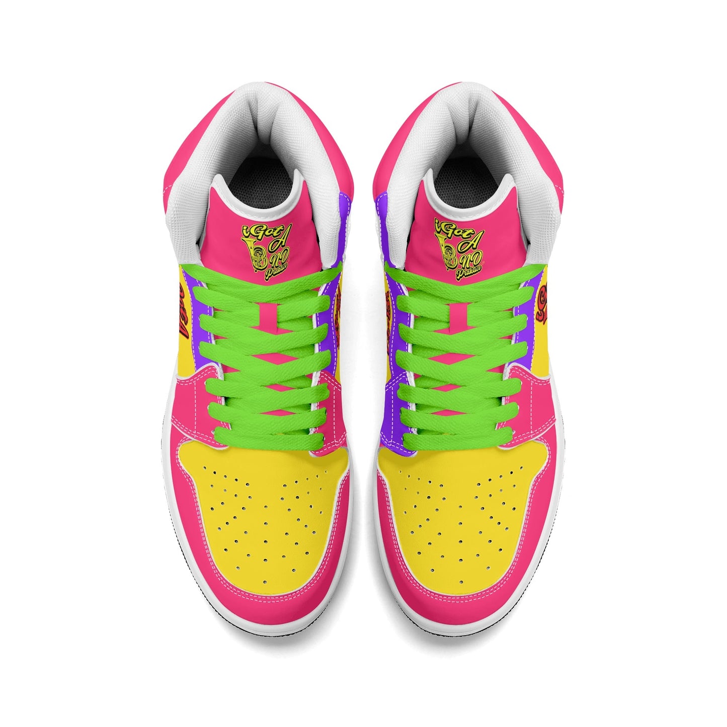 iGot Band Praktice Womens Premium PU Leather Sneakers-V2