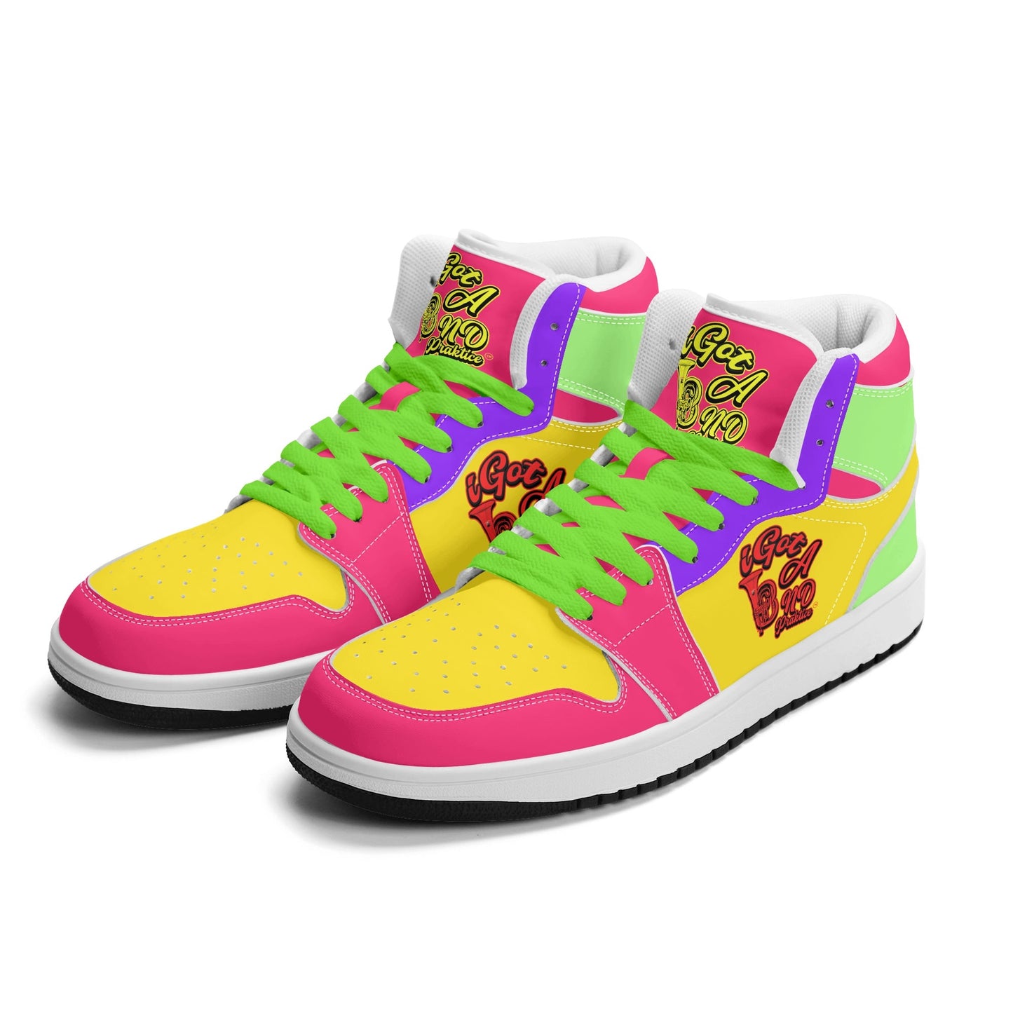 iGot Band Praktice Womens Premium PU Leather Sneakers-V2