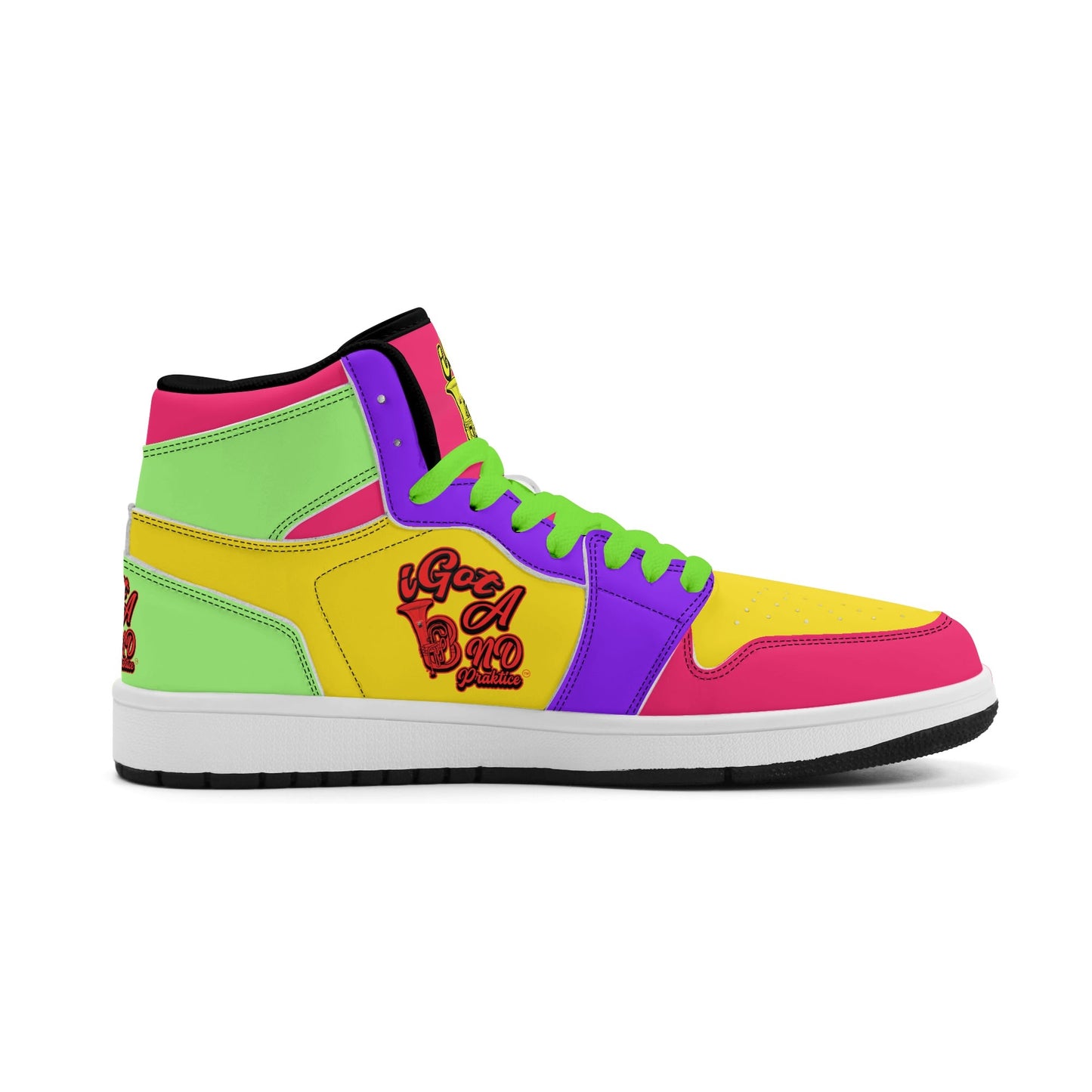 iGot Band Praktice Womens Premium PU Leather Sneakers-V2