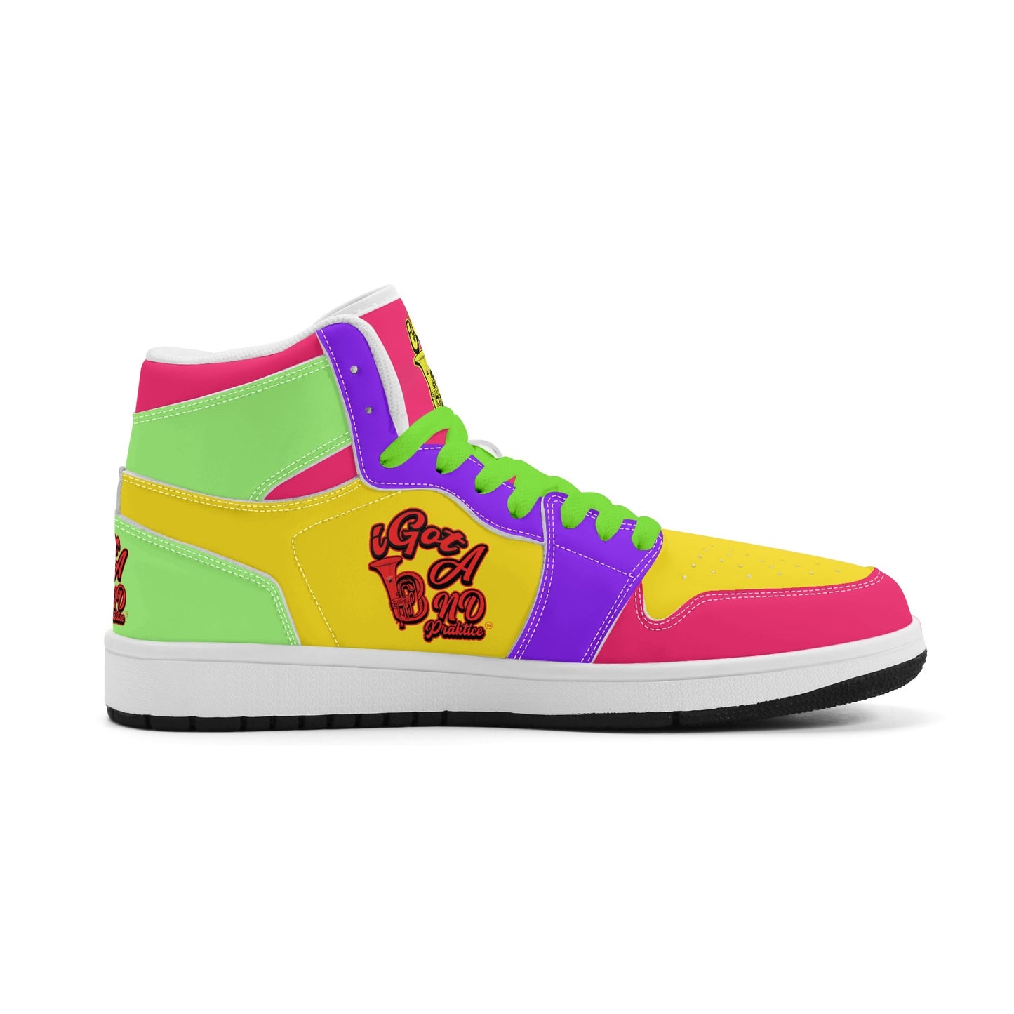 iGot Band Praktice Womens Premium PU Leather Sneakers-V2