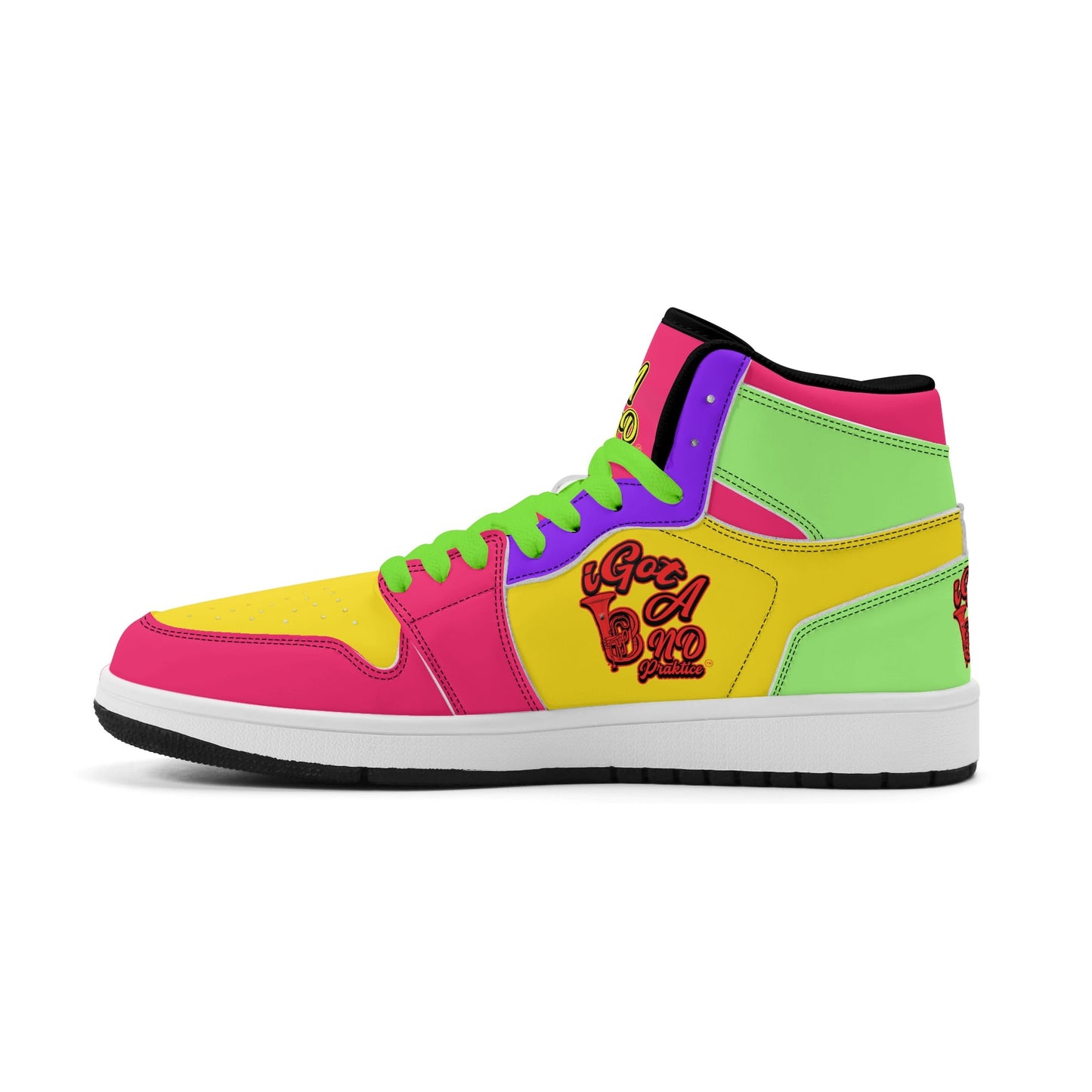 iGot Band Praktice Womens Premium PU Leather Sneakers-V2