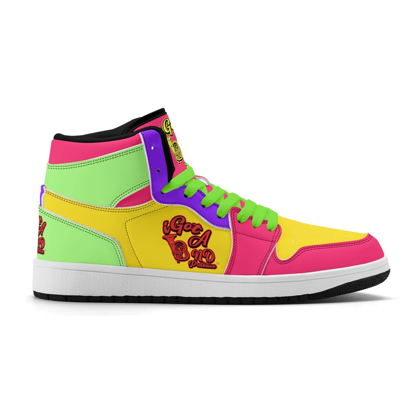 iGot Band Praktice Womens Premium PU Leather Sneakers-V2