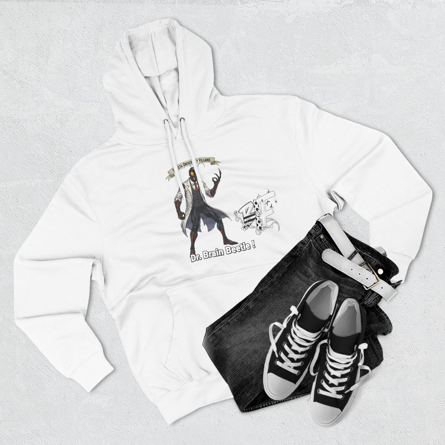 Stylish Graphic Hoodie, Cozy Fleece Hoodie for Everyday Wear, Unisex Casual Hoodie, Great Gift for Friends, Unique Hoodie for Halloween