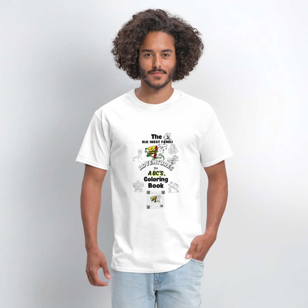 The BLK Insct Famili CB Men's T-Shirt | GILDAN 5000 - white