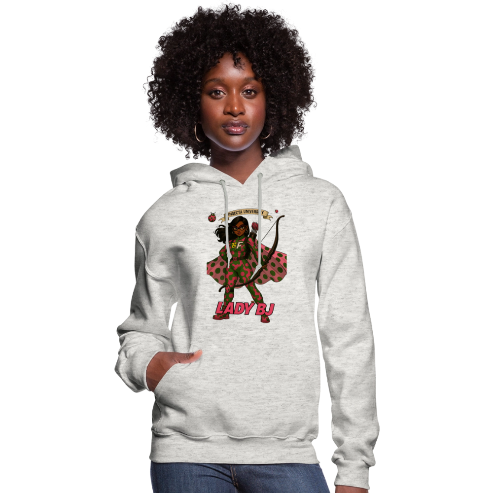 BLK Insct Famili Women's Hoodie - heather oatmeal