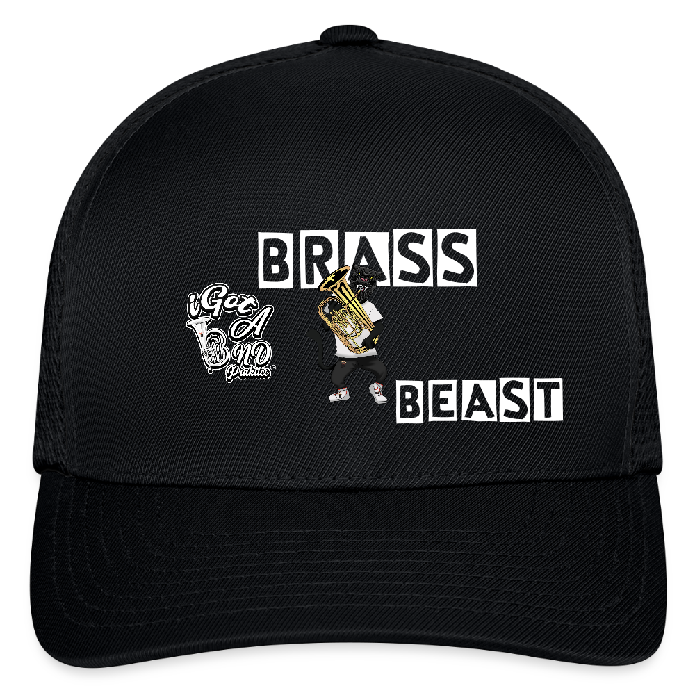 iGot Band Praktice Flexfit Fitted Baseball Cap - black