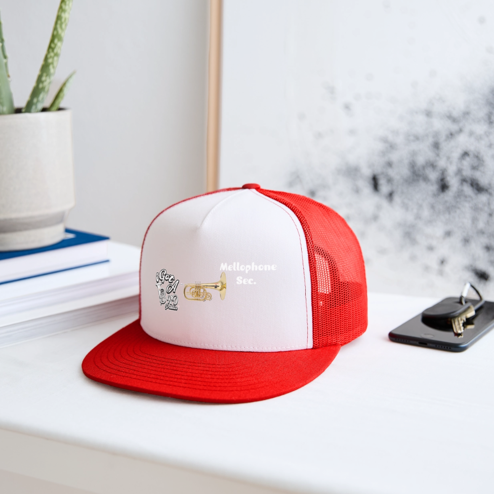 iGot Band Praktice Trucker Hat - white/red