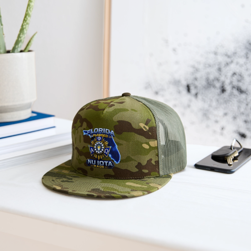 Nu IOta Trucker Hat - MultiCam\green