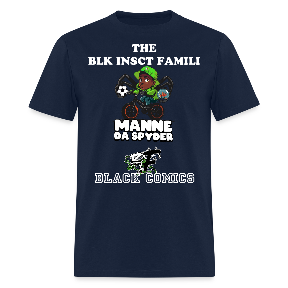 BLK INSCT FAMILI Unisex Classic T-Shirt - navy