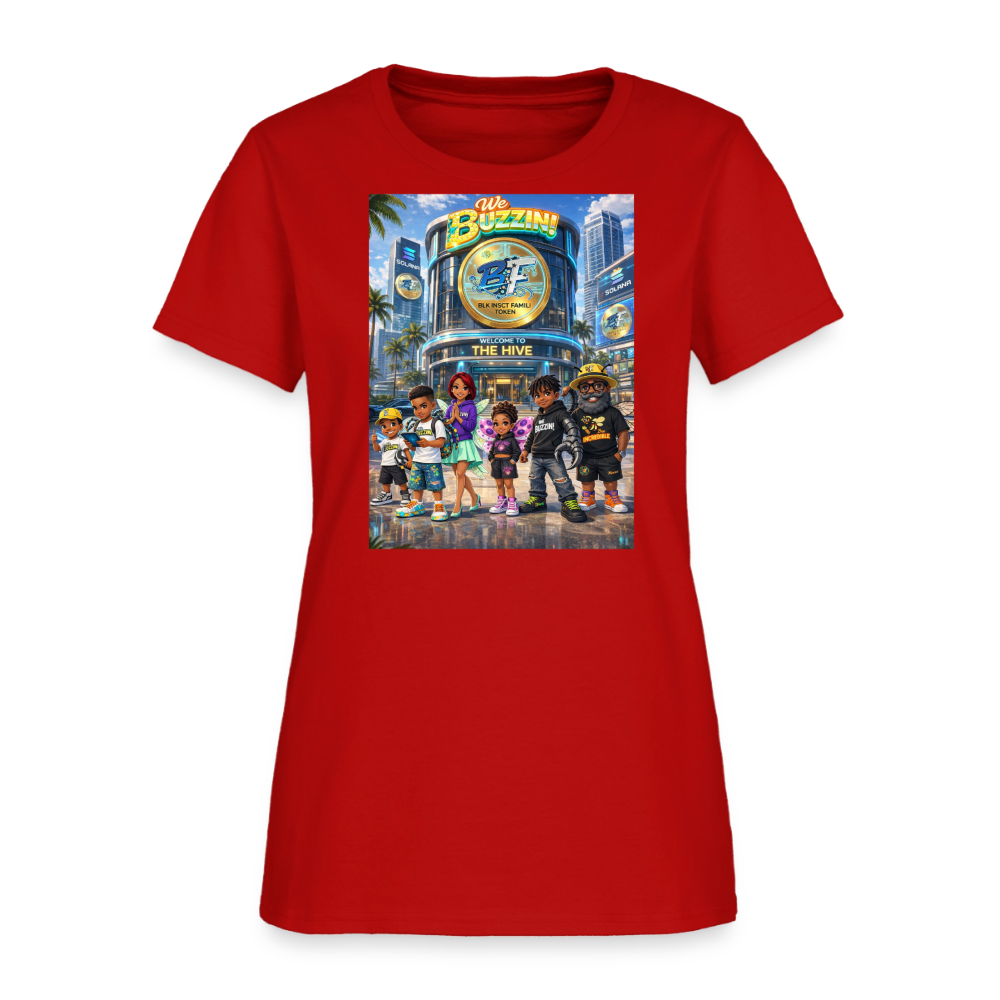 We Buzzin Women's T-Shirt - red
