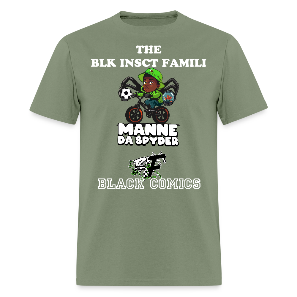 BLK INSCT FAMILI Unisex Classic T-Shirt - military green
