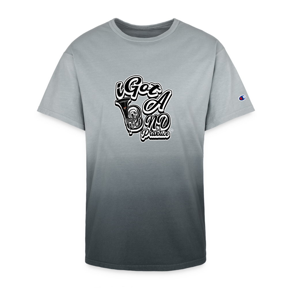 iGot Band Praktice Champion Dip Dye T-shirt - black ombre