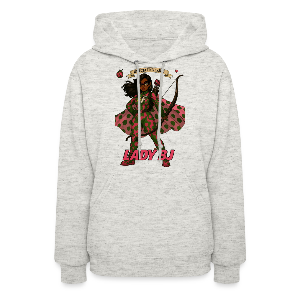 BLK Insct Famili Women's Hoodie - heather oatmeal