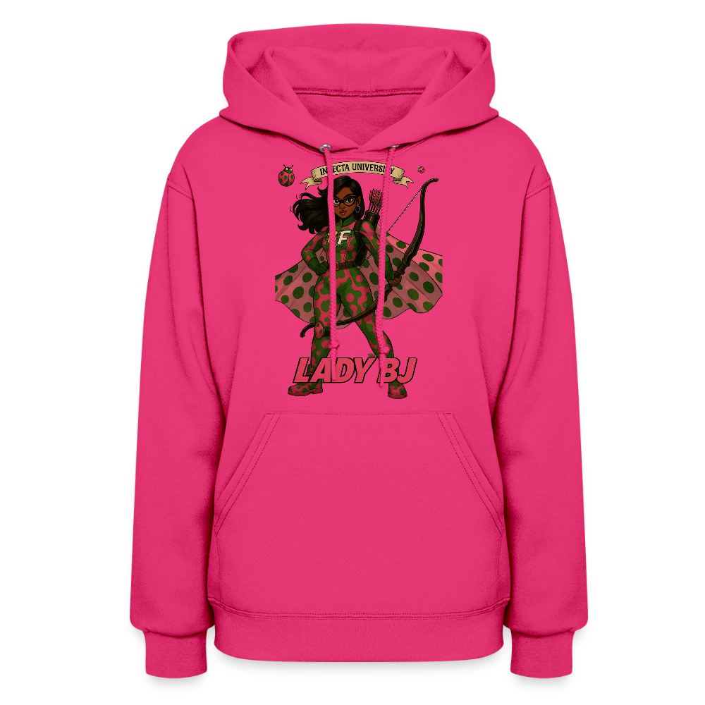 BLK Insct Famili Women's Hoodie - fuchsia