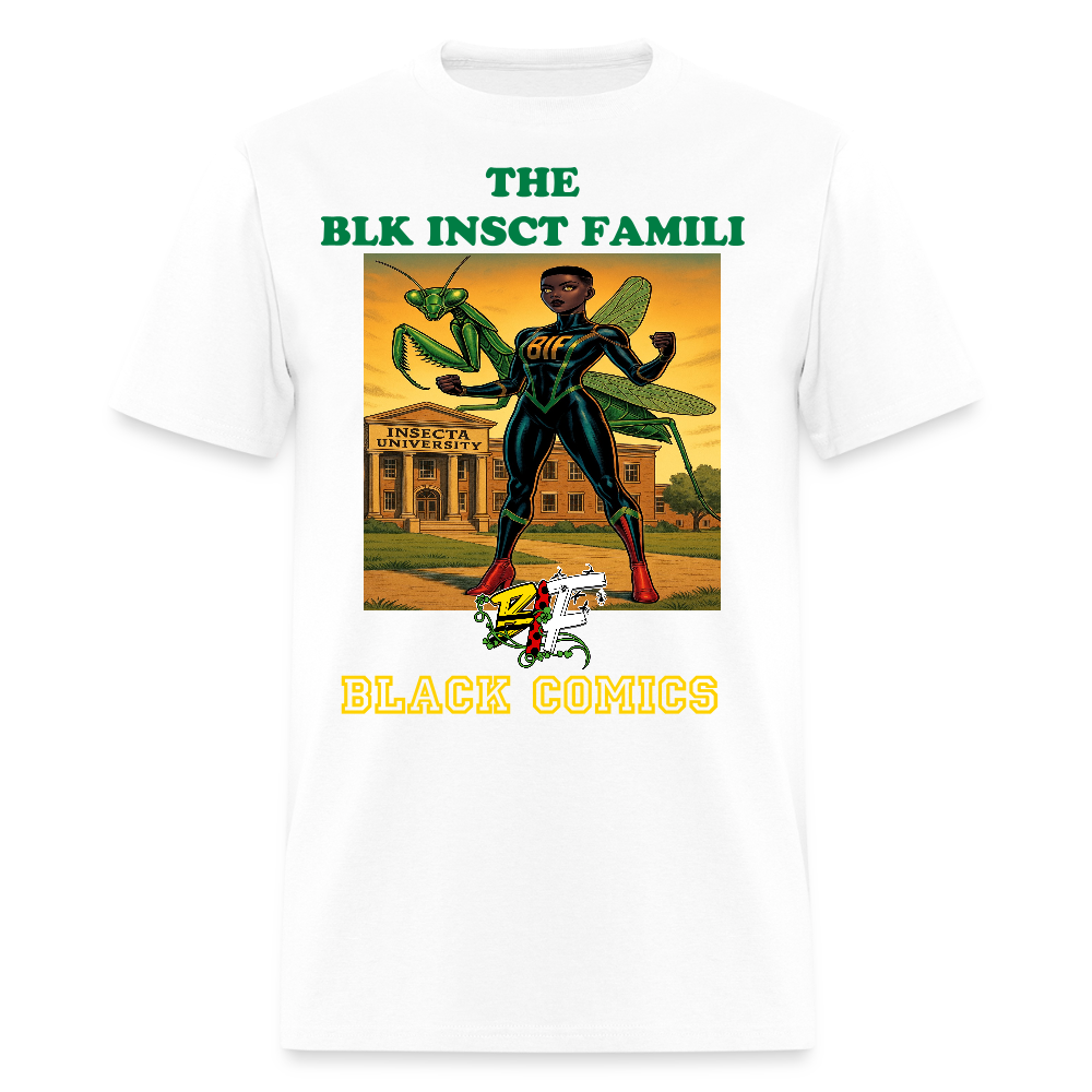 BLK INSCT FAMILI Unisex Classic T-Shirt - white