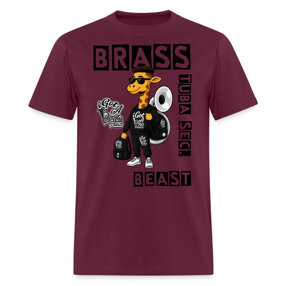 iGot Band Praktice Unisex Classic T-Shirt - burgundy
