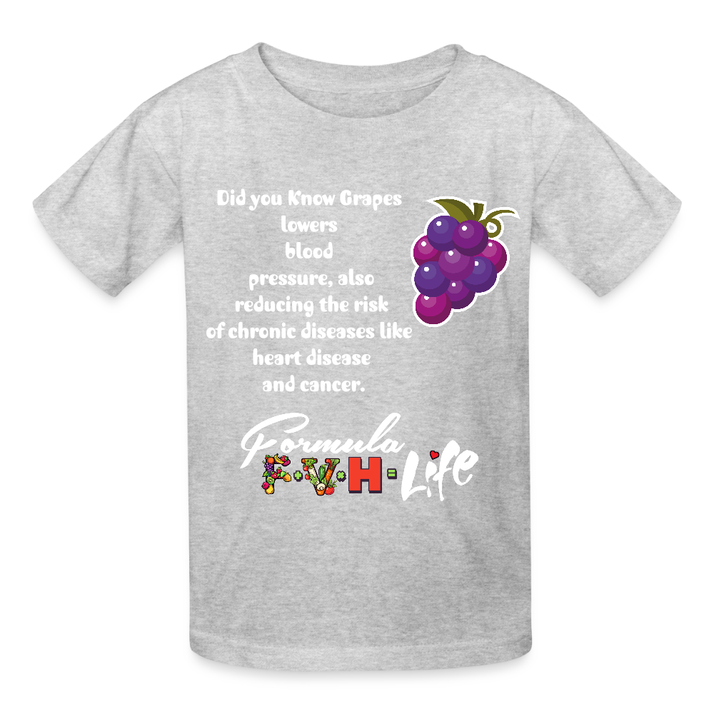 Formula Youth Tagless T-Shirt - heather gray
