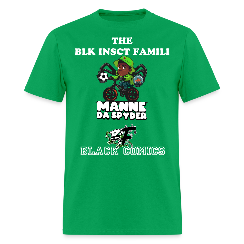 BLK INSCT FAMILI Unisex Classic T-Shirt - bright green