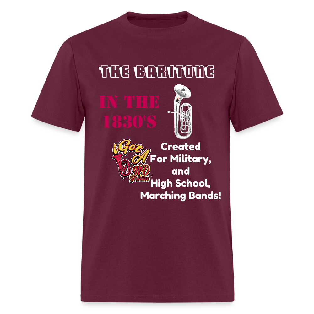 iGot Band Praktice Men's T-Shirt | GILDAN 5000 - burgundy