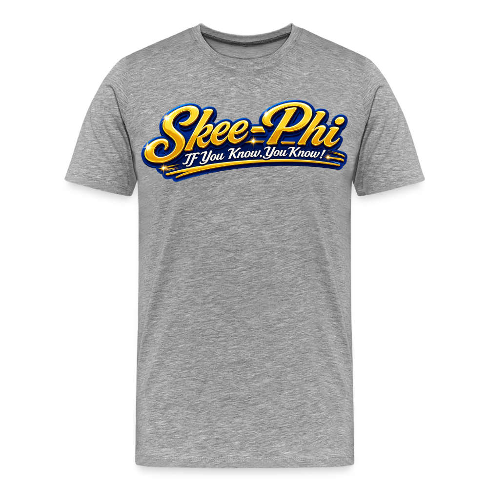 Skee Phi 2 Premium T-Shirt - heather gray