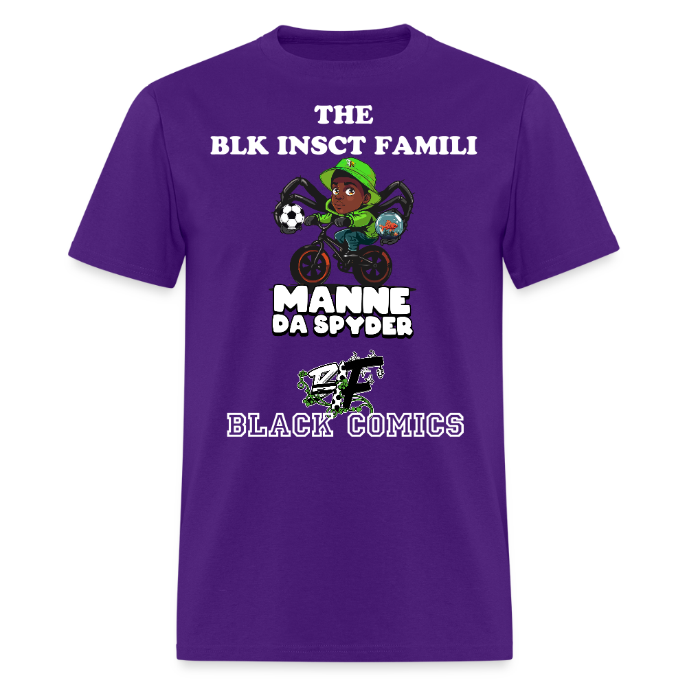 BLK INSCT FAMILI Unisex Classic T-Shirt - purple