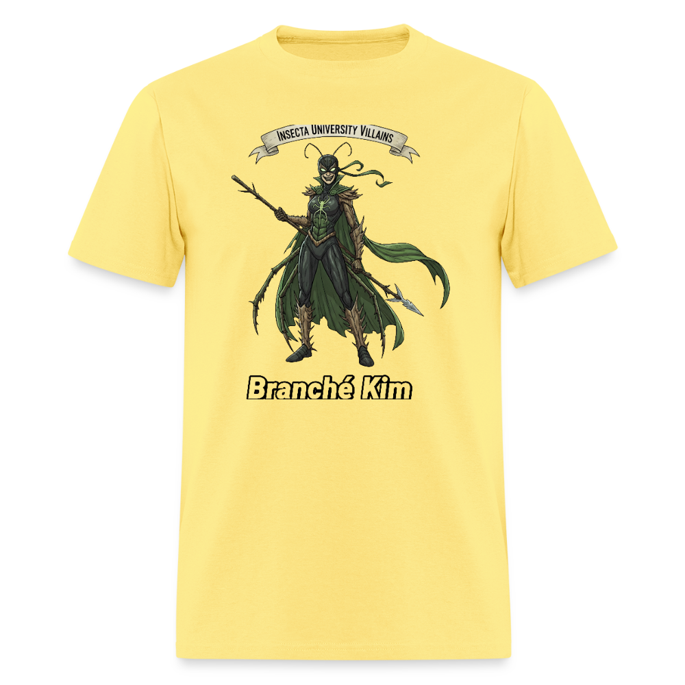 BLK Insct Famili Villains Men's T-Shirt - cornsilk