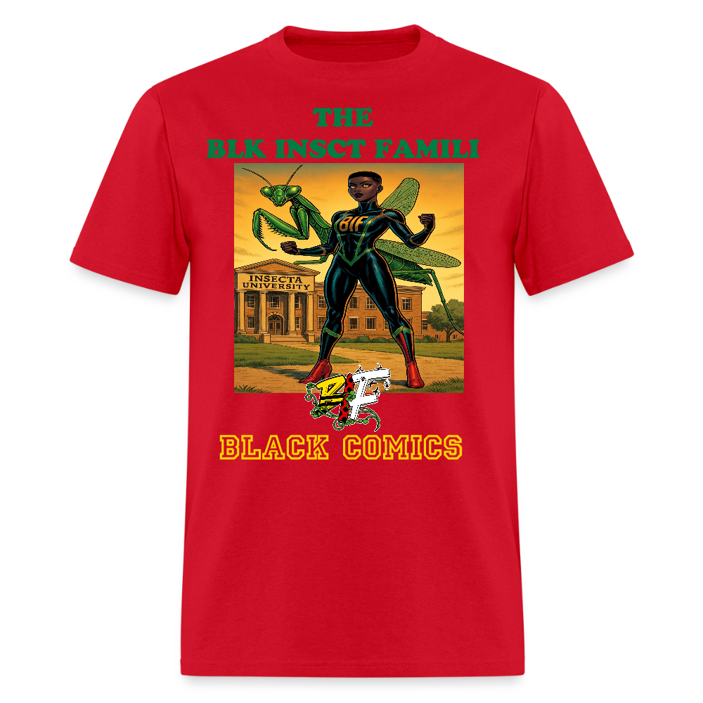 BLK INSCT FAMILI Unisex Classic T-Shirt - red