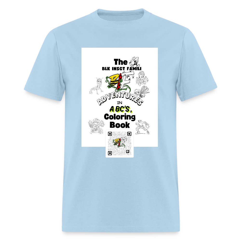 The BLK Insct Famili CB Men's T-Shirt | GILDAN 5000 - powder blue