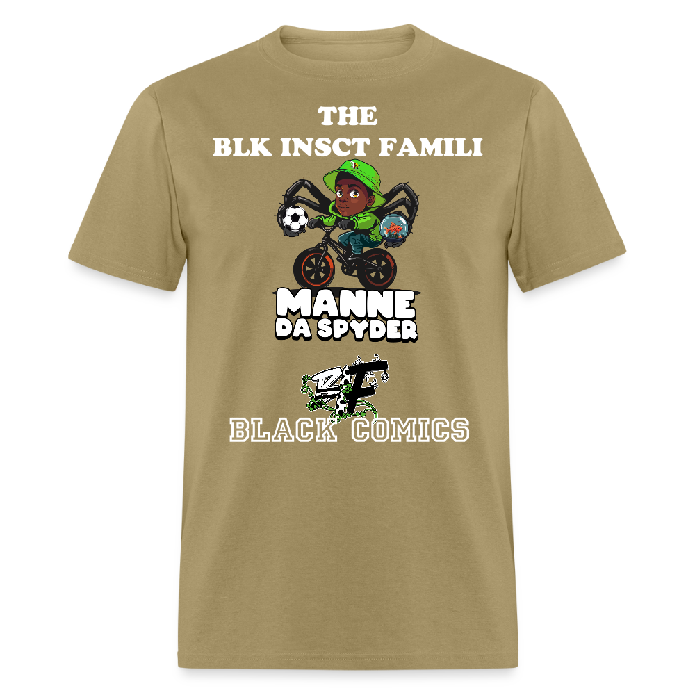 BLK INSCT FAMILI Unisex Classic T-Shirt - khaki