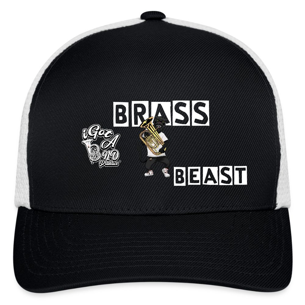 iGot Band Praktice Flexfit Fitted Baseball Cap - black/white