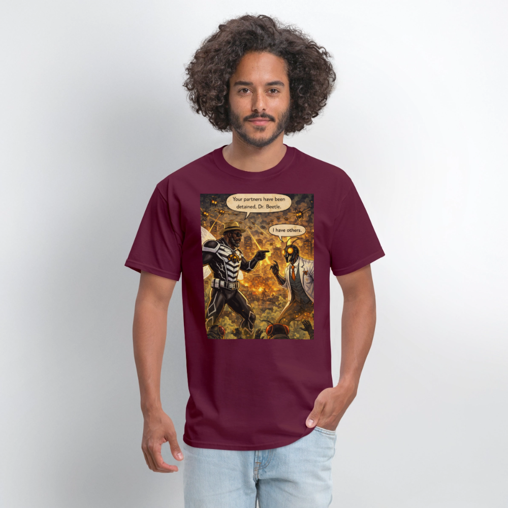 Insecta University Men's T-Shirt | GILDAN 5000 - burgundy