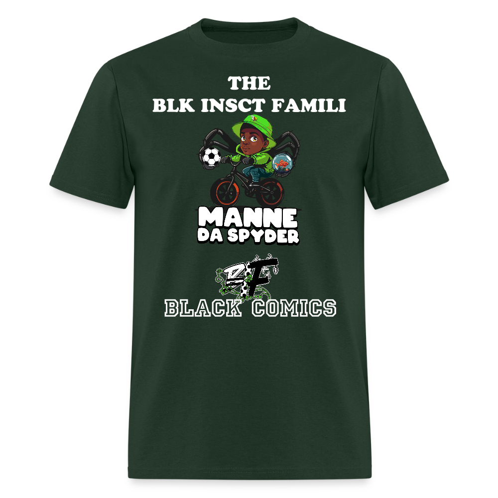 BLK INSCT FAMILI Unisex Classic T-Shirt - forest green