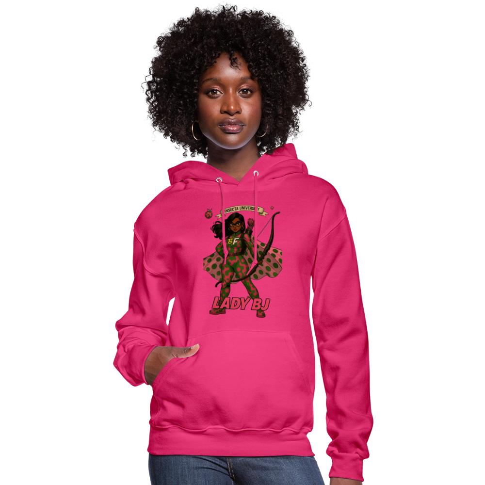 BLK Insct Famili Women's Hoodie - fuchsia