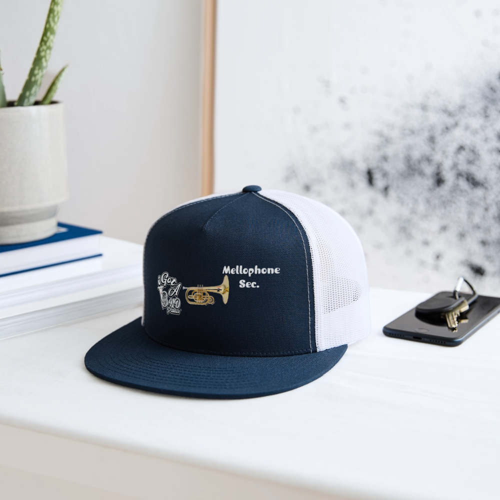 iGot Band Praktice Trucker Hat - navy/white