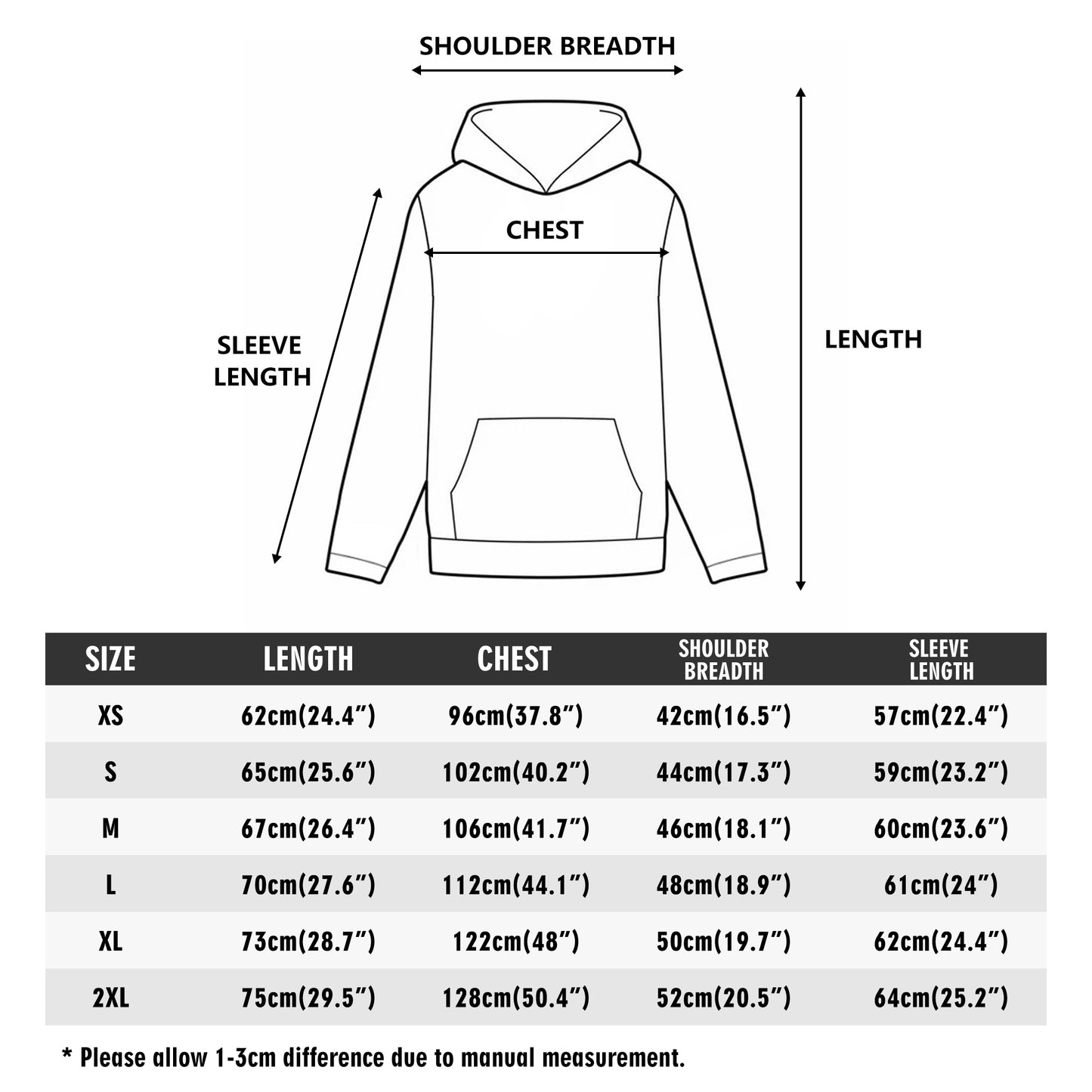 My Heart Belongs to God Front & Back Printing Adult Cotton Hoodie