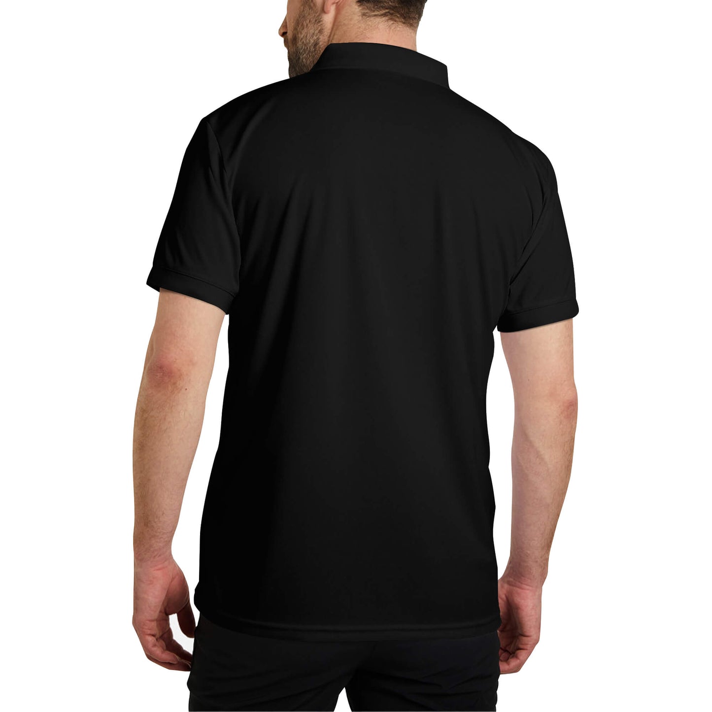 Bee Who U Be Embroidered Unisex Cotton Polo Shirt With Logo
