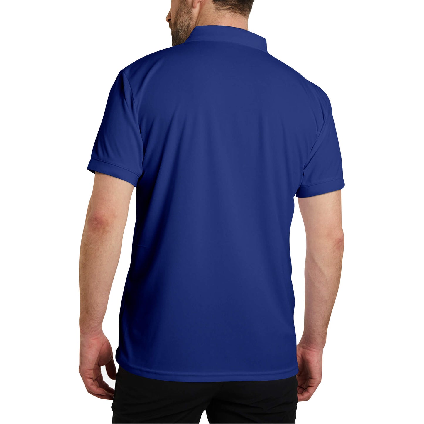 Bee Who U Be Embroidered Unisex Cotton Polo Shirt With Logo