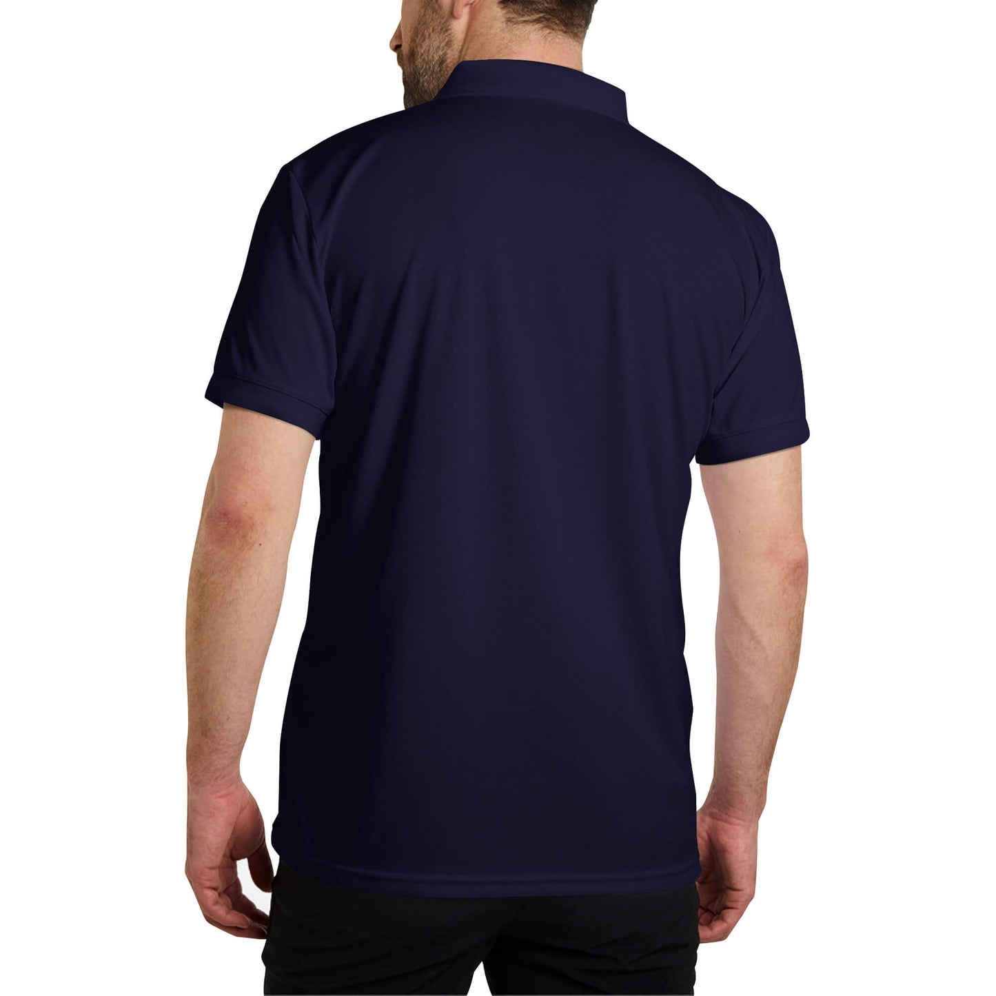 Bee Who U Be Embroidered Unisex Cotton Polo Shirt With Logo