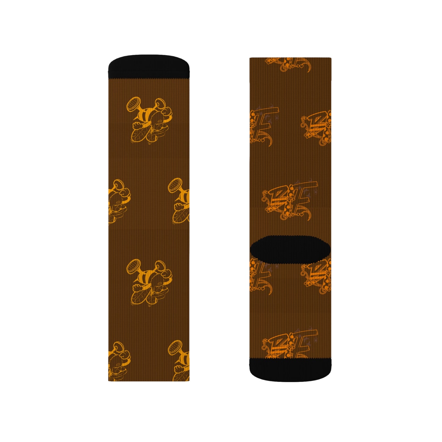 Blk Insct Famili Sublimation Socks