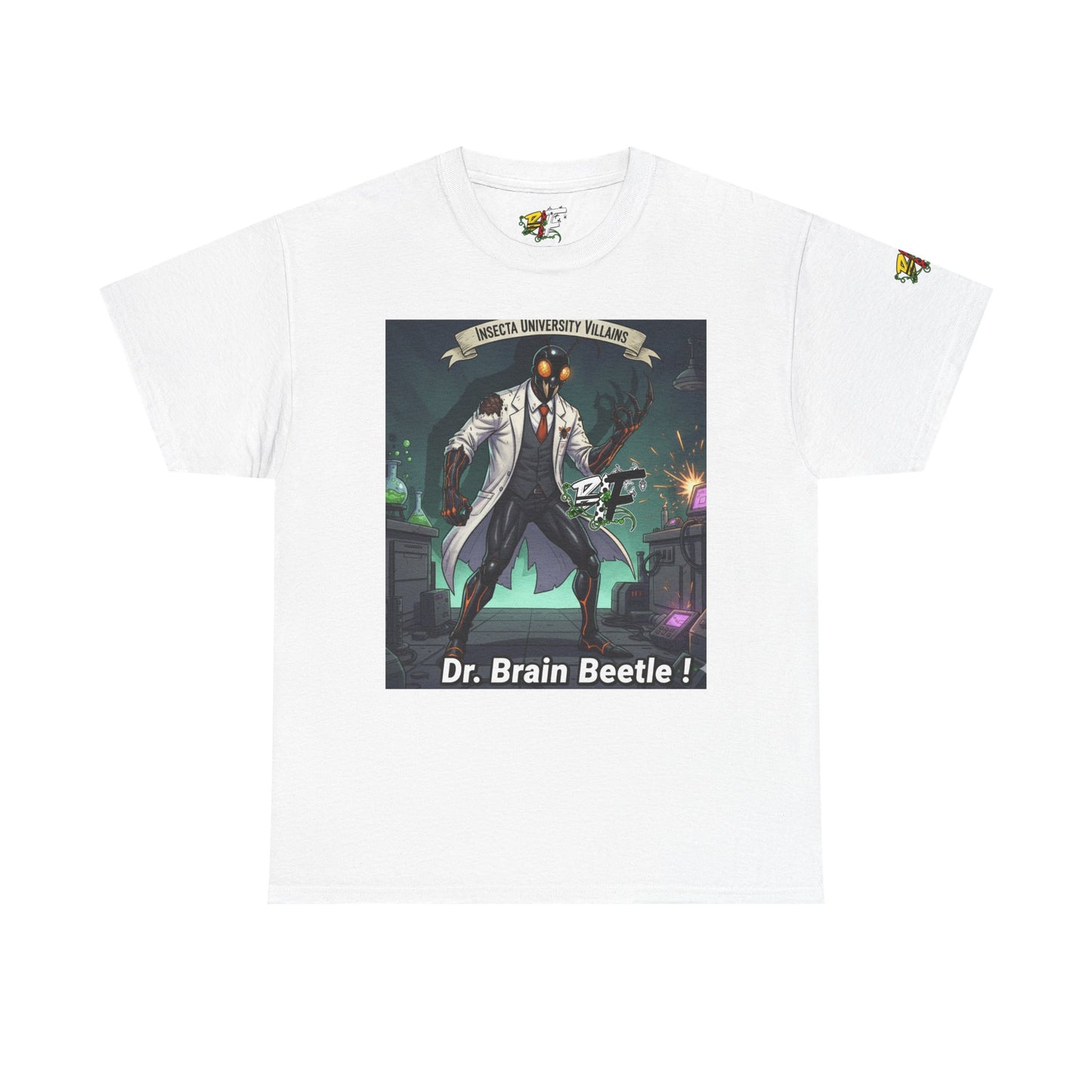 Blk Insct Famili Villains Unisex Heavy Cotton Tee - Graphic Tee for Casual Wear, Fun