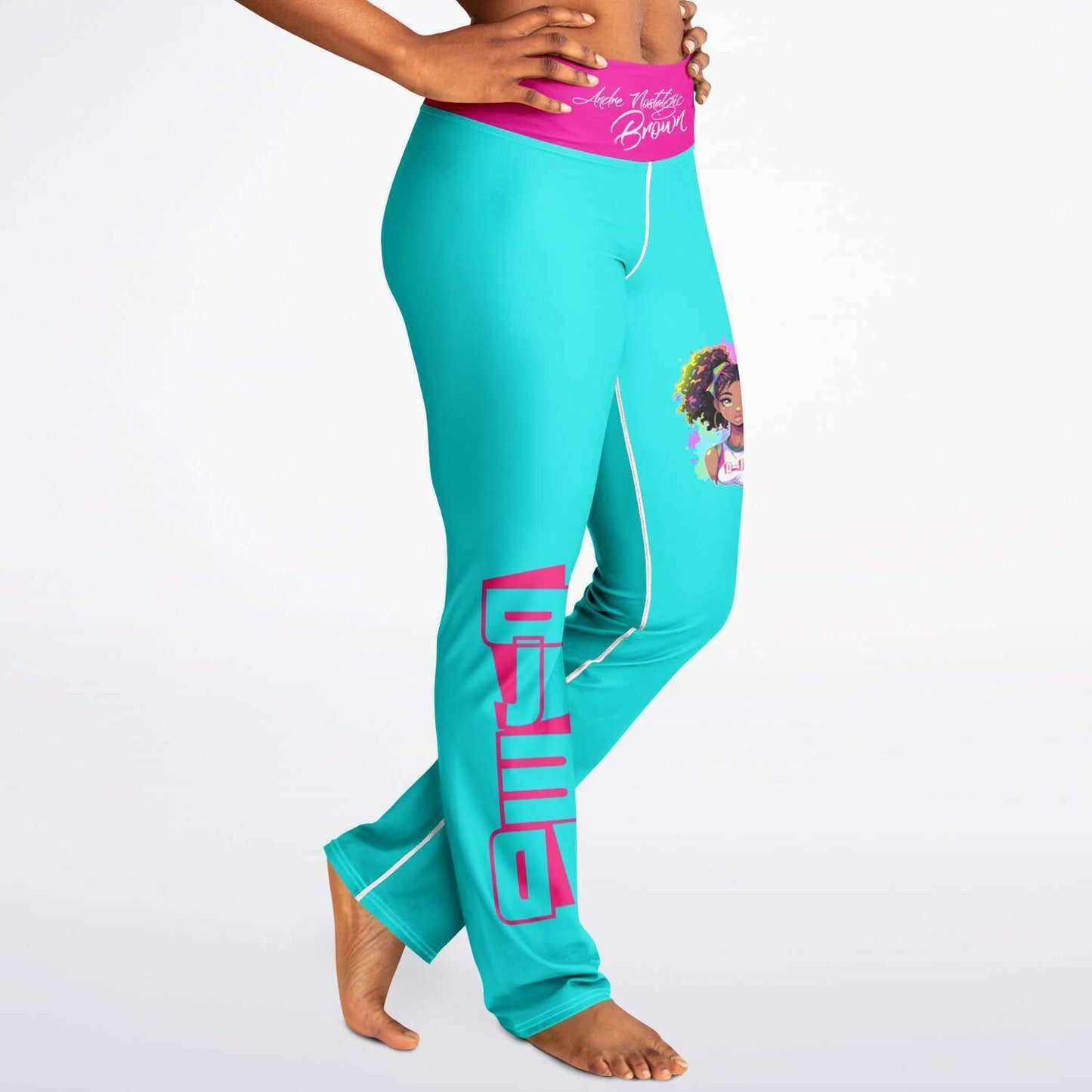 DJMD Flare Leggings - AOP
