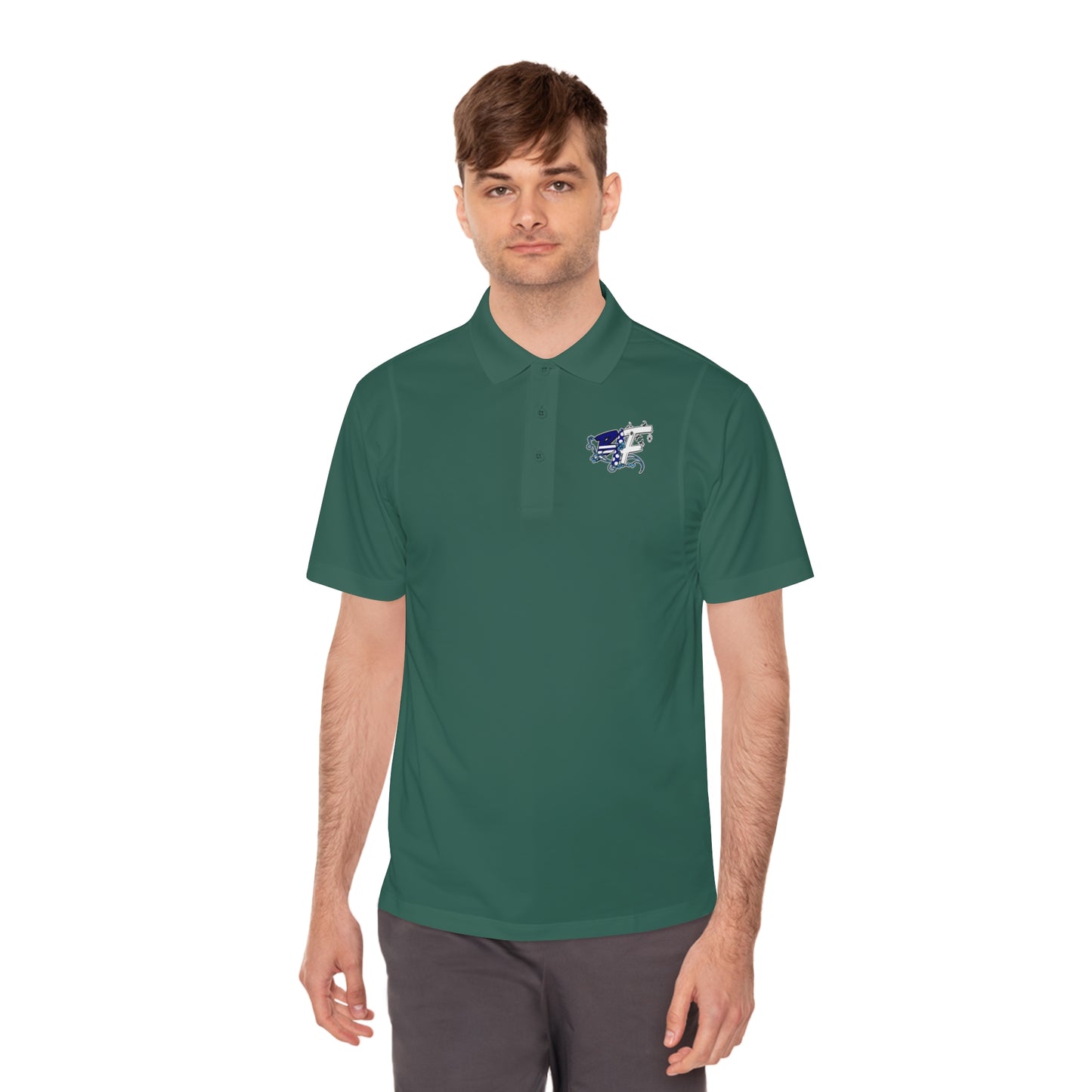 Blk Insct Famili Men's Sport Polo Shirt