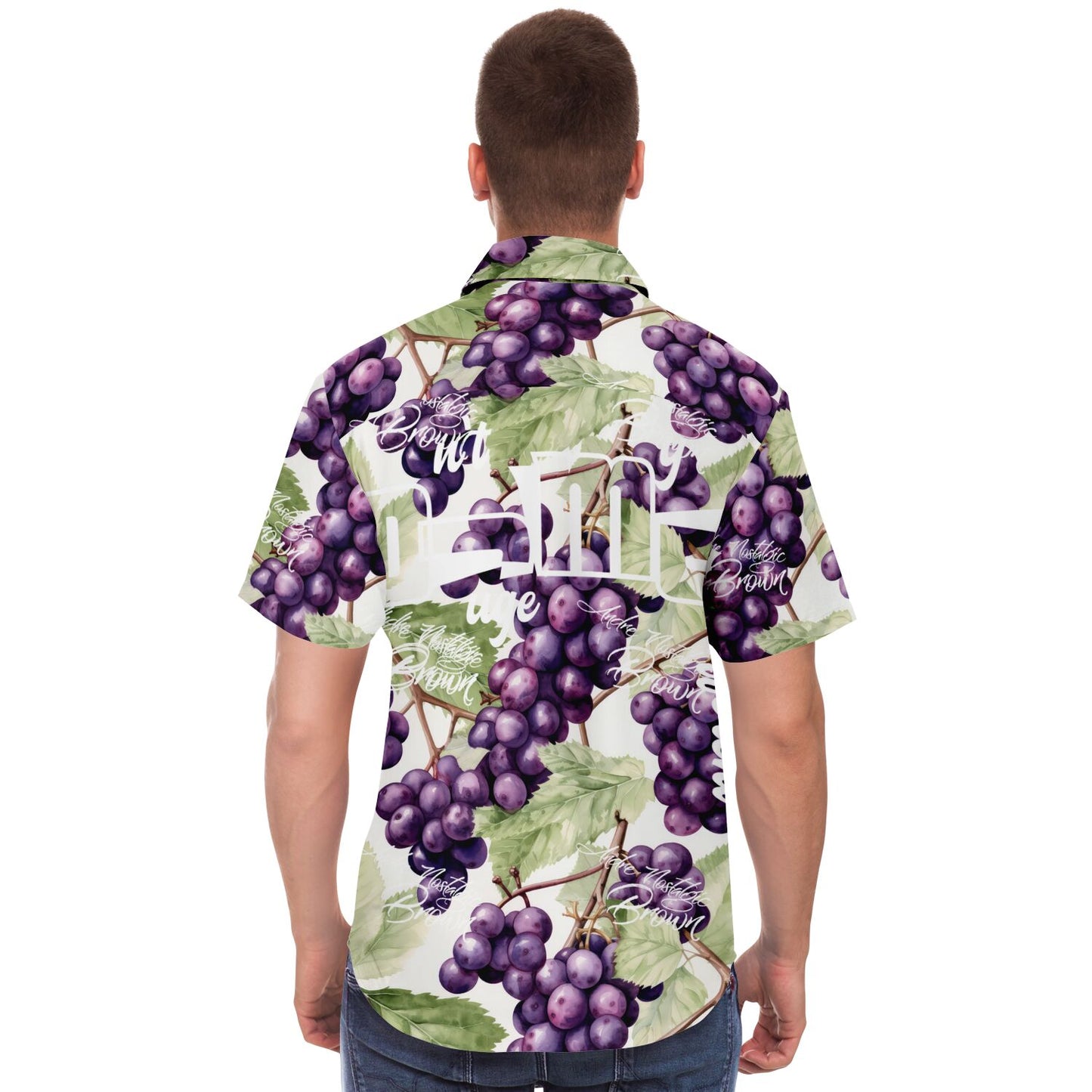 Dnt Juge My Different Short Sleeve Button Down Shirt - AOP