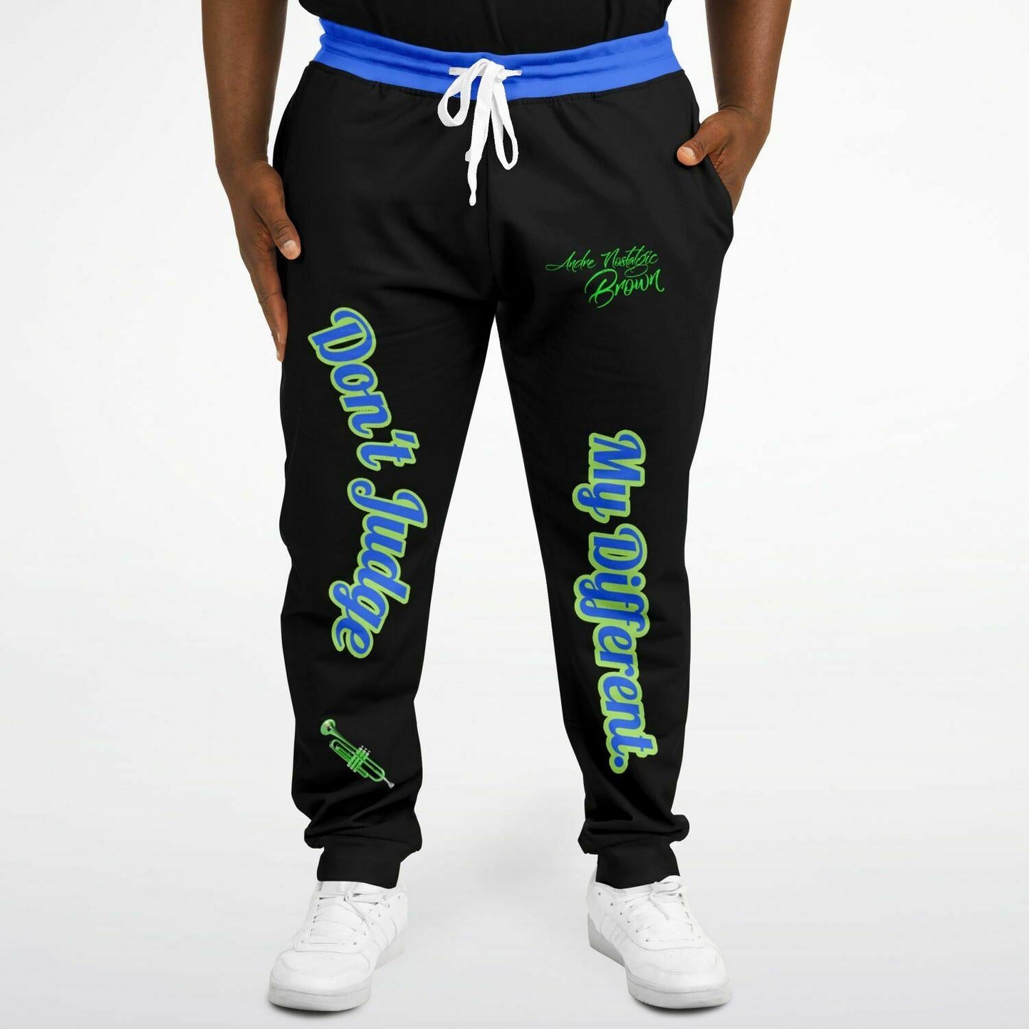 Don't Judge My Different Fashion Plus-size Jogger - AOP