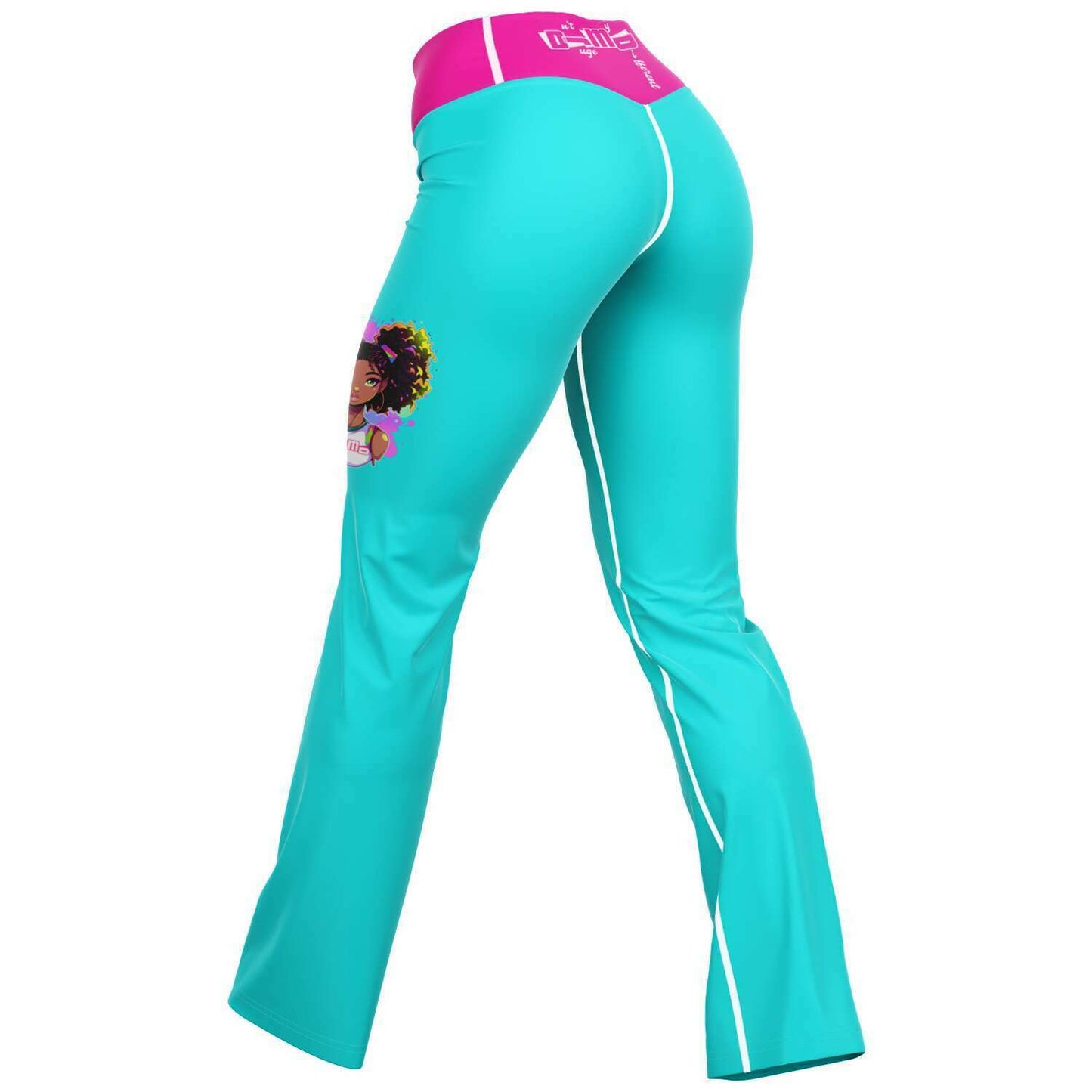 DJMD Flare Leggings - AOP