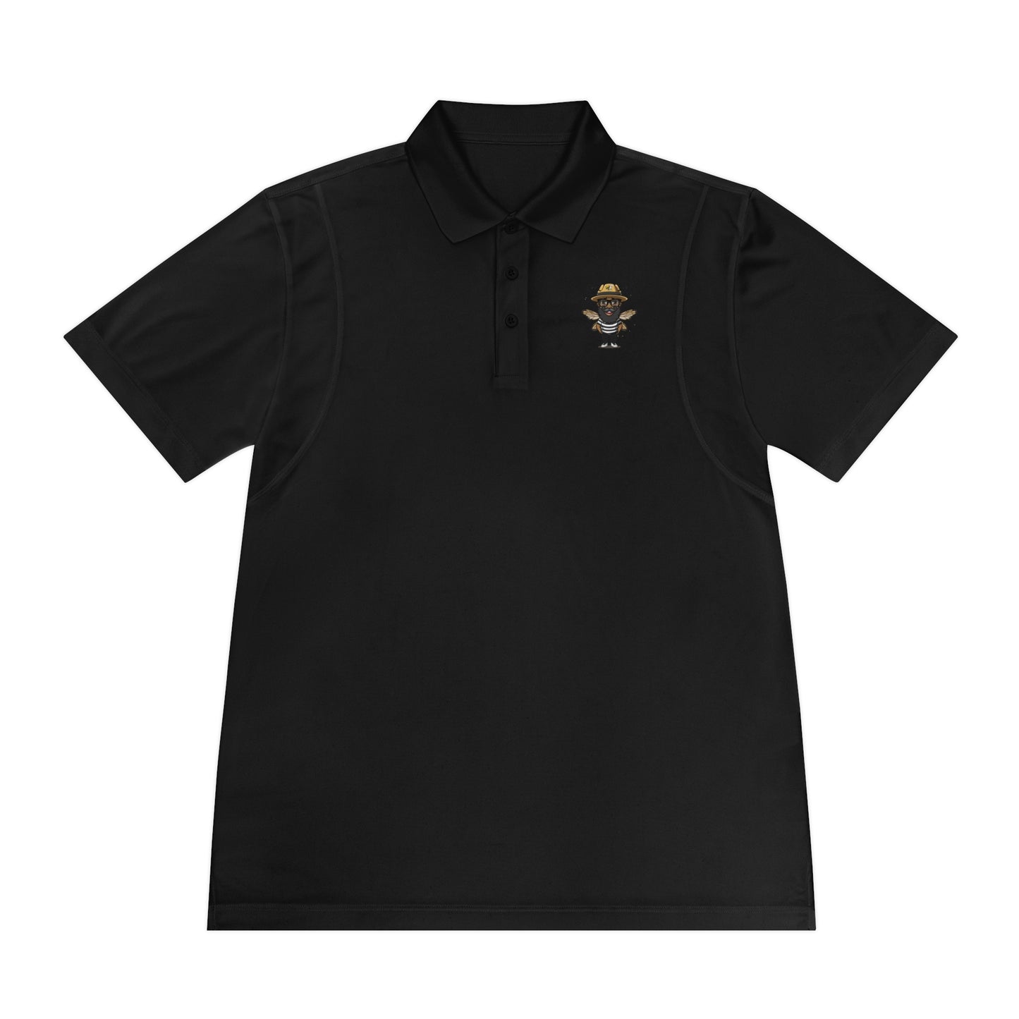 Blk Insct Famili Men's Sport Polo Shirt
