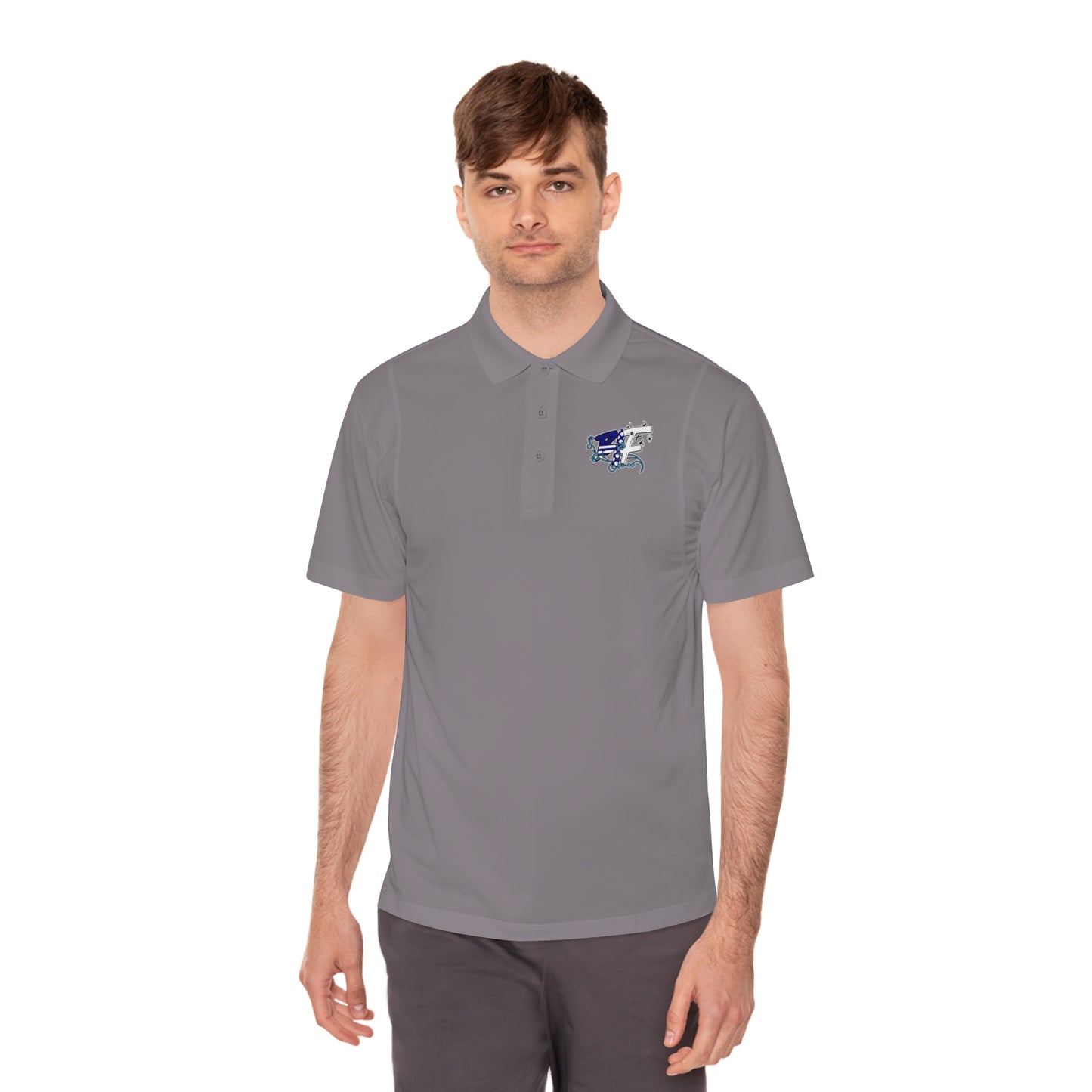 Blk Insct Famili Men's Sport Polo Shirt