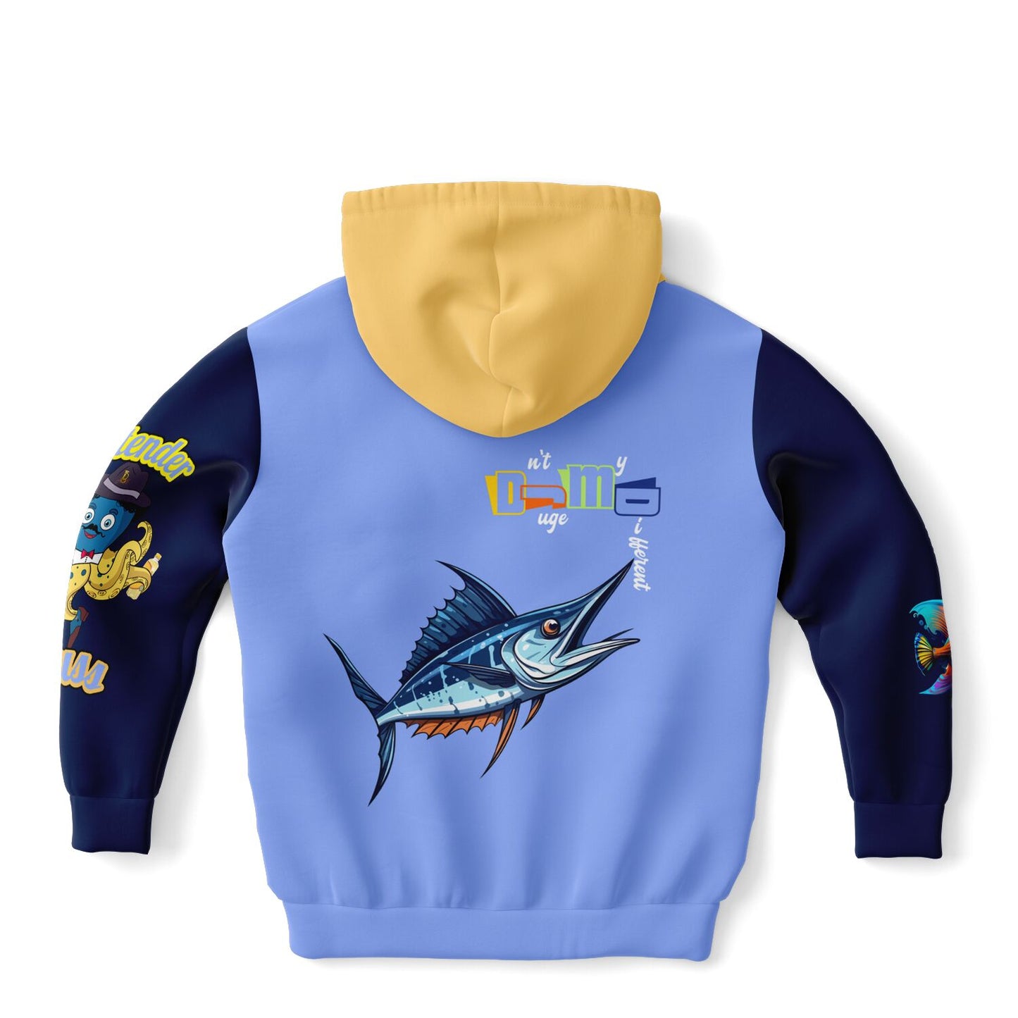 DJMD Fashion Kids Hoodie - AOP